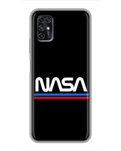 Чохол для ZTE Blade V2020 Smart з картинкою «NASA — класика Red Blue»