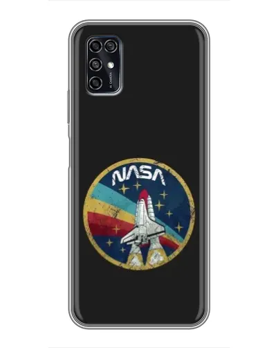 Чохол для ZTE Blade V2020 Smart з картинкою «NASA — емблема місії»