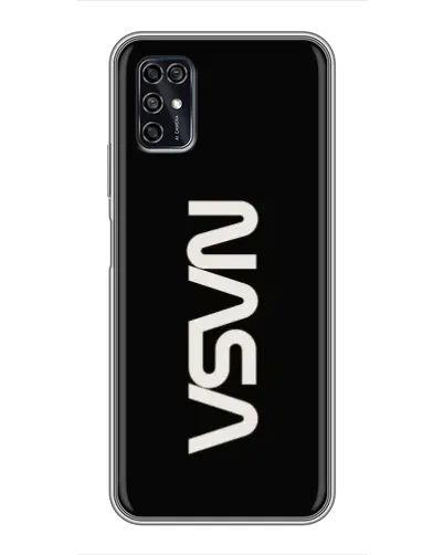 Чохол для ZTE Blade V2020 Smart з картинкою «NASA — вертикальний логотип»