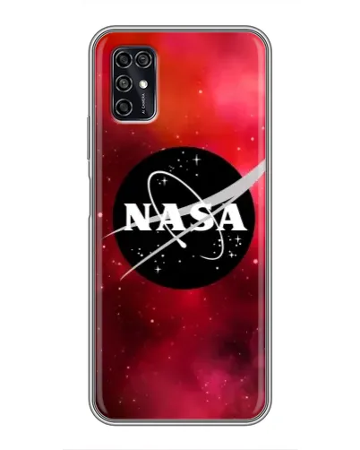 Чохол для ZTE Blade V2020 Smart з картинкою «NASA — червона туманність»