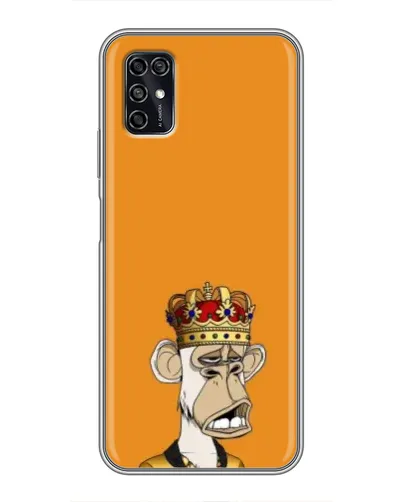 Чехол для ZTE Blade V2020 Smart с картинкой «Золотая обезьяна Bored Ape»
