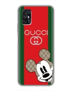 Чохол для ZTE Blade V2020 Smart з картинкою «Gucci — смуги та Міккі»