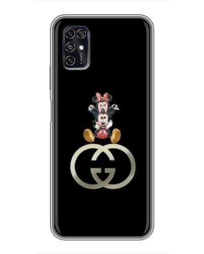Чохол для ZTE Blade V2020 Smart з картинкою «Мінні Маус на лого» Чохол для ZTE Blade V2020 Smart з картинкою «Мінні Маус на лого»