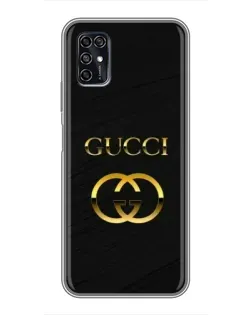 Чохол для ZTE Blade V2020 Smart з картинкою «Золотий логотип Gucci»