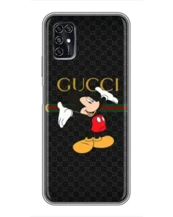Чохол для ZTE Blade V2020 Smart з картинкою «Міккі Маус Gucci»