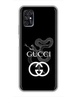 Чохол для ZTE Blade V2020 Smart з картинкою «Gucci — срібна змія»