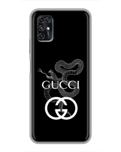 Чохол для ZTE Blade V2020 Smart з картинкою «Gucci — срібна змія» Чохол для ZTE Blade V2020 Smart з картинкою «Gucci — срібна змія»