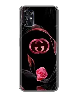 Чохол для ZTE Blade V2020 Smart з картинкою «Gucci — неонова троянда»