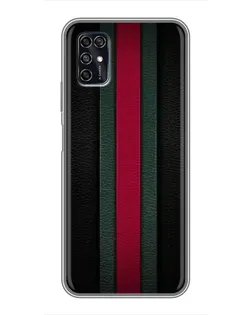 Чохол для ZTE Blade V2020 Smart з картинкою «Gucci — неонова лінія»