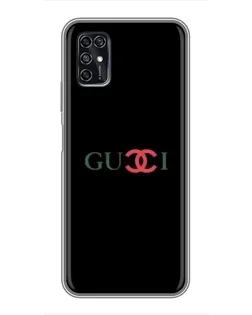 Чохол для ZTE Blade V2020 Smart з картинкою «Gucci — червоний градієнт»