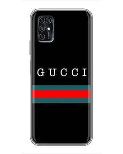 Чохол для ZTE Blade V2020 Smart з картинкою «Gucci — червоний пояс»