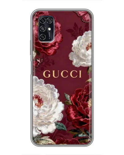 Чехол для ZTE Blade V2020 Smart с картинкой «Gucci — бордовые розы» Чехол для ZTE Blade V2020 Smart с картинкой «Gucci — бордовые розы»