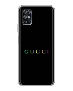 Чохол для ZTE Blade V2020 Smart з картинкою «Gucci — неоновий мінімалізм»