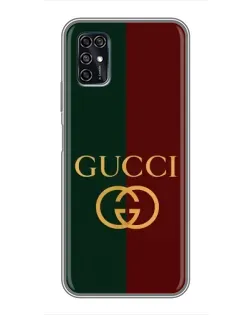 Чохол для ZTE Blade V2020 Smart з картинкою «Gucci — темно-зелений градієнт»