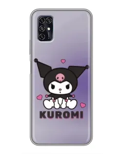 Чехол для ZTE Blade V2020 Smart с картинкой «Kuromi — фиолетовый арт» Чехол для ZTE Blade V2020 Smart с картинкой «Kuromi — фиолетовый арт»
