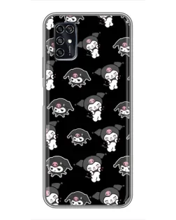 Чехол для ZTE Blade V2020 Smart с картинкой «Черный паттерн Kuromi» Чехол для ZTE Blade V2020 Smart с картинкой «Черный паттерн Kuromi»