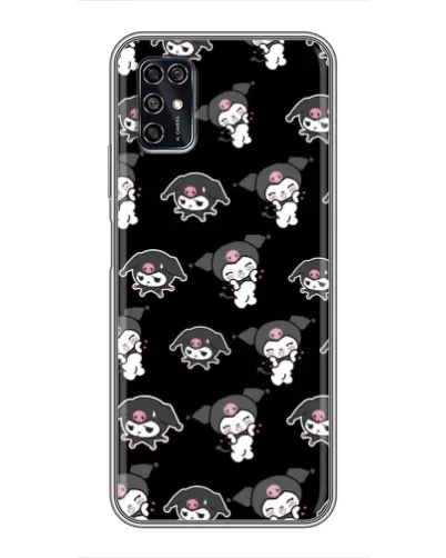 Чехол для ZTE Blade V2020 Smart с картинкой «Черный паттерн Kuromi» Чехол для ZTE Blade V2020 Smart с картинкой «Черный паттерн Kuromi»