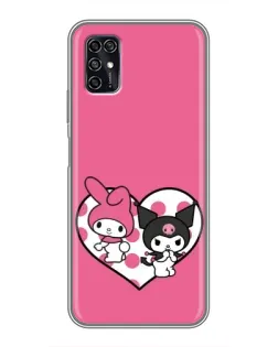 Чехол для ZTE Blade V2020 Smart с картинкой «Kuromi и My Melody» Чехол для ZTE Blade V2020 Smart с картинкой «Kuromi и My Melody»