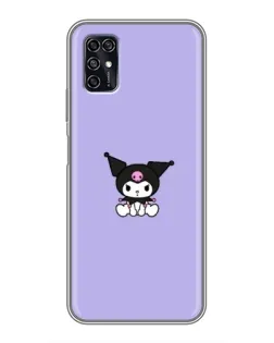 Чехол для ZTE Blade V2020 Smart с картинкой «Kuromi — фиолетовый минимализм» Чехол для ZTE Blade V2020 Smart с картинкой «Kuromi — фиолетовый минимализм»