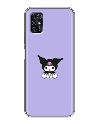 Чехол для ZTE Blade V2020 Smart с картинкой «Kuromi — фиолетовый минимализм» Чехол для ZTE Blade V2020 Smart с картинкой «Kuromi — фиолетовый минимализм»