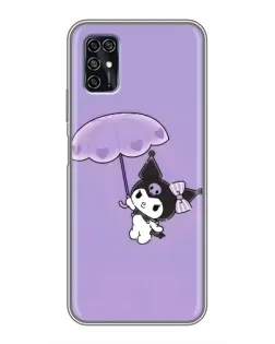 Чехол для ZTE Blade V2020 Smart с картинкой «Kuromi с зонтиком» Чехол для ZTE Blade V2020 Smart с картинкой «Kuromi с зонтиком»