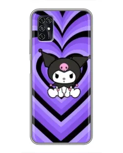 Чехол для ZTE Blade V2020 Smart с картинкой «Kuromi и фиолетовые сердца» Чехол для ZTE Blade V2020 Smart с картинкой «Kuromi и фиолетовые сердца»