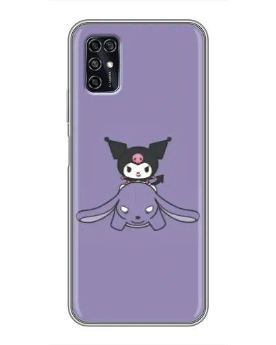 Чехол для ZTE Blade V2020 Smart с картинкой «Kuromi на лиловом фоне» Чехол для ZTE Blade V2020 Smart с картинкой «Kuromi на лиловом фоне»