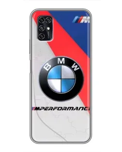 Чехол для ZTE Blade V2020 Smart с картинкой «BMW Performance стиль»