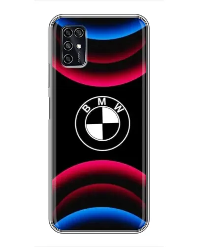 Чехол для ZTE Blade V2020 Smart с картинкой «Логотип BMW и неоновые дуги» Чехол для ZTE Blade V2020 Smart с картинкой «Логотип BMW и неоновые дуги»