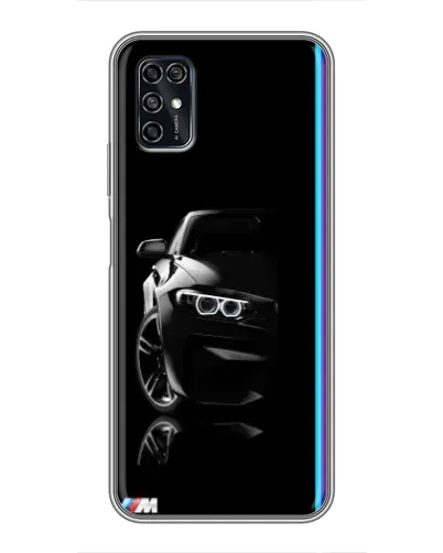 Чехол для ZTE Blade V2020 Smart с картинкой «Силуэт BMW в темноте» Чехол для ZTE Blade V2020 Smart с картинкой «Силуэт BMW в темноте»