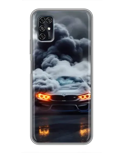 Чехол для ZTE Blade V2020 Smart с картинкой «BMW в дыму» Чехол для ZTE Blade V2020 Smart с картинкой «BMW в дыму»