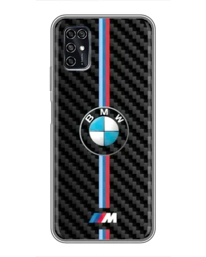 Чехол для ZTE Blade V2020 Smart с картинкой «Эмблема BMW и карбон» Чехол для ZTE Blade V2020 Smart с картинкой «Эмблема BMW и карбон»