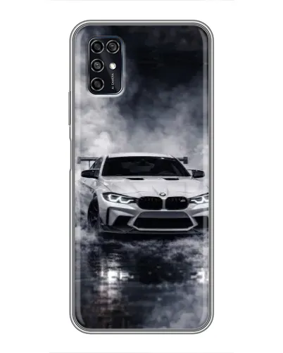 Чехол для ZTE Blade V2020 Smart с картинкой «BMW сквозь туман» Чехол для ZTE Blade V2020 Smart с картинкой «BMW сквозь туман»