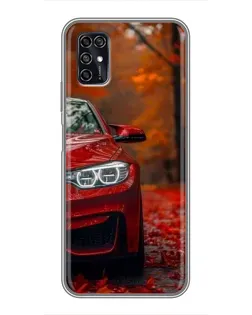 Чехол для ZTE Blade V2020 Smart с картинкой «Осенняя BMW M4»