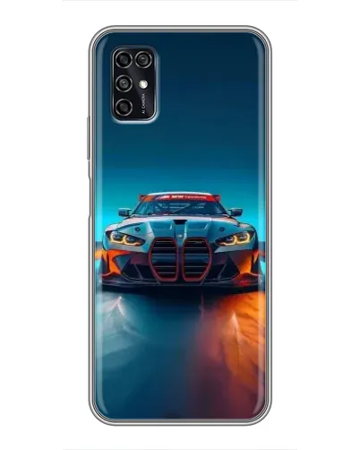 Чехол для ZTE Blade V2020 Smart с картинкой «BMW — огни неона» Чехол для ZTE Blade V2020 Smart с картинкой «BMW — огни неона»