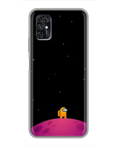 Чехол для ZTE Blade V2020 Smart с картинкой «Одинокий герой на планете» Чехол для ZTE Blade V2020 Smart с картинкой «Одинокий герой на планете»