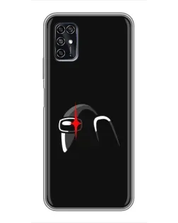 Чехол для ZTE Blade V2020 Smart с картинкой «Among Us шлем» Чехол для ZTE Blade V2020 Smart с картинкой «Among Us шлем»