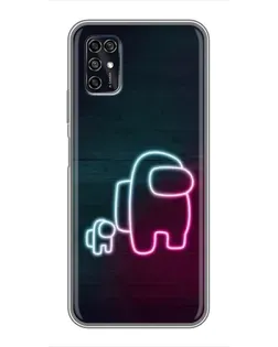 Чохол для ZTE Blade V2020 Smart з картинкою «Among Us неон-арт» Чохол для ZTE Blade V2020 Smart з картинкою «Among Us неон-арт»
