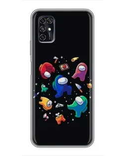Чохол для ZTE Blade V2020 Smart з картинкою «Among Us космос» Чохол для ZTE Blade V2020 Smart з картинкою «Among Us космос»