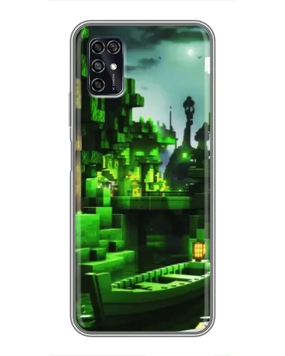 Чехол для ZTE Blade V2020 Smart с картинкой «Minecraft лесной пейзаж» Чехол для ZTE Blade V2020 Smart с картинкой «Minecraft лесной пейзаж»