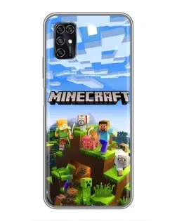 Чехол для ZTE Blade V2020 Smart с картинкой «Minecraft классический мир» Чехол для ZTE Blade V2020 Smart с картинкой «Minecraft классический мир»