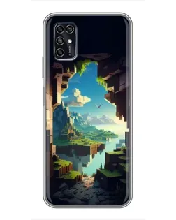 Чехол для ZTE Blade V2020 Smart с картинкой «Вид из пещеры» Чехол для ZTE Blade V2020 Smart с картинкой «Вид из пещеры»