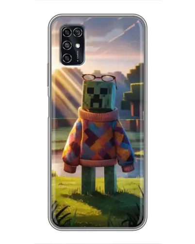 Чехол для ZTE Blade V2020 Smart с картинкой «Крипер в свитере» Чехол для ZTE Blade V2020 Smart с картинкой «Крипер в свитере»