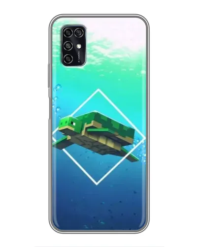 Чехол для ZTE Blade V2020 Smart с картинкой «Черепаха Minecraft» Чехол для ZTE Blade V2020 Smart с картинкой «Черепаха Minecraft»