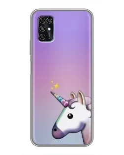 Чехол для ZTE Blade V2020 Smart с картинкой «Единорог градиент»