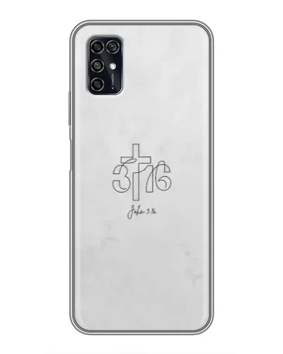 Чехол для ZTE Blade V2020 Smart с картинкой «Иоанна 3:16 Крест» Чехол для ZTE Blade V2020 Smart с картинкой «Иоанна 3:16 Крест»