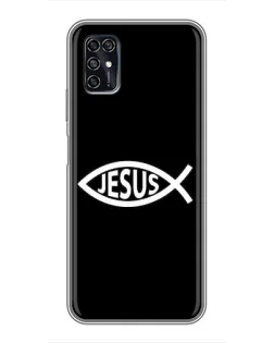 Чехол для ZTE Blade V2020 Smart с картинкой «Классический Jesus»