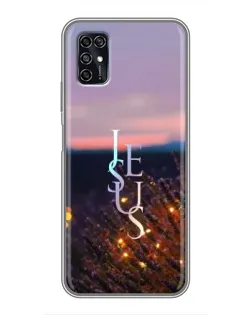 Чехол для ZTE Blade V2020 Smart с картинкой «Свет Божий ночью»
