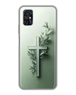 Чехол для ZTE Blade V2020 Smart с картинкой «Оливковая ветвь»