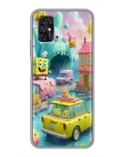 Чехол для ZTE Blade V2020 Smart с картинкой «Монстр-трак приключения»